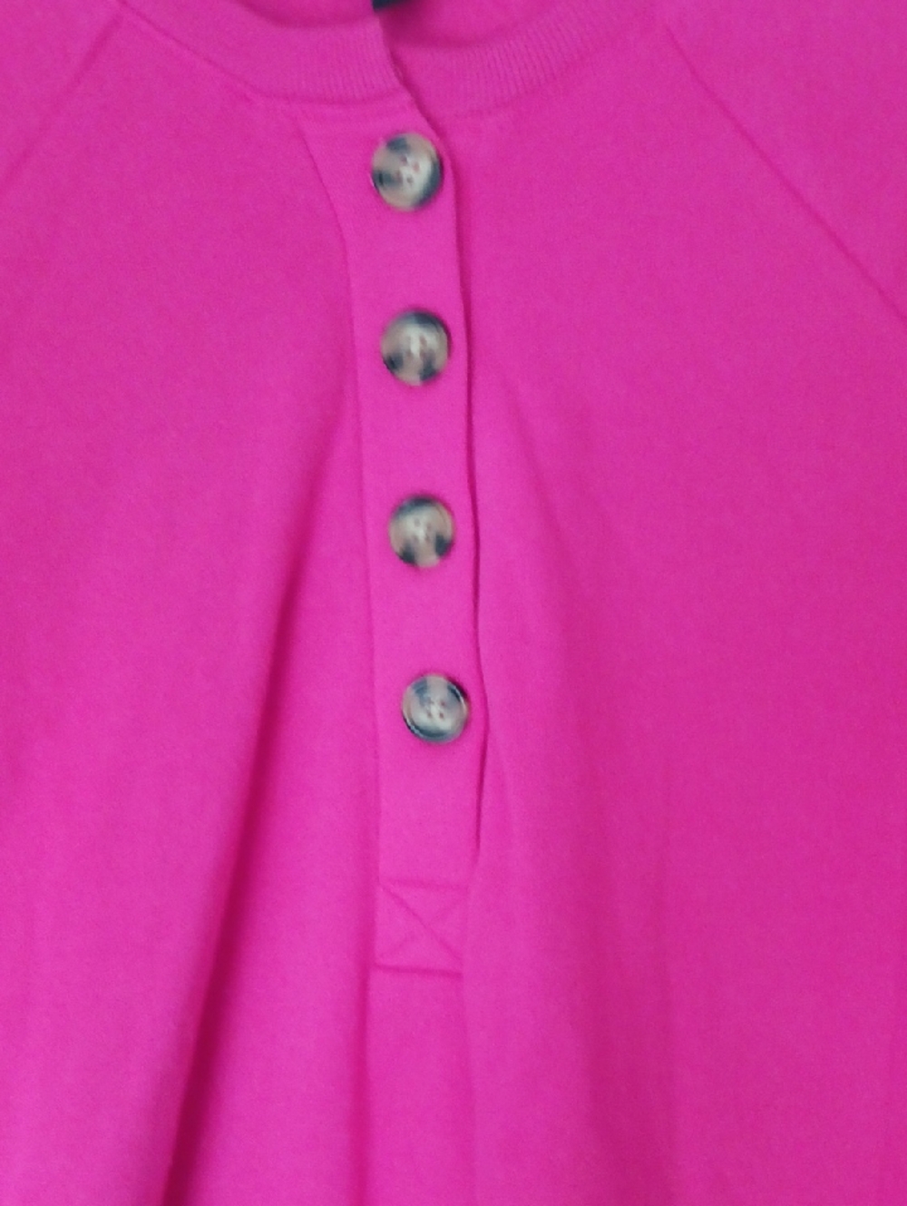 torrid Bright Fuchsia Button-Front Top
